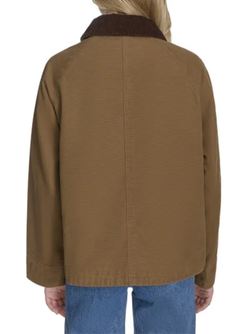 Levi’s Women’s Canvas Jacket Utility Workwear Casual Button Front Coat Tan - NWT - Picture 5 of 7